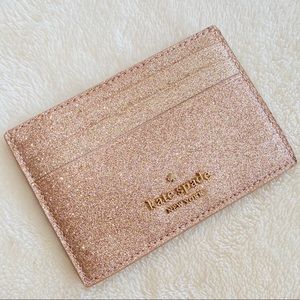 Kate Spade Joeley Rose Gold Card Holder